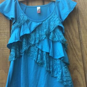 🌺NoBo summer lace patch blouse🌺